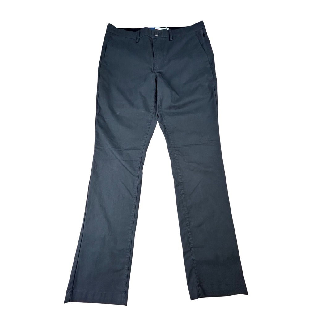 Old Navy Ultimate Tech Slim Built In Flex Pants Panther Gray Mens 32x30 V309076